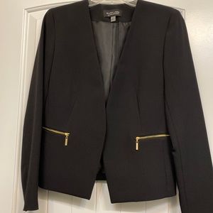 Evan Picone black blazer, size 4